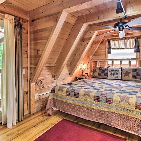 A-Frame Cabin With Hot Tub Less Than 1 Mi To Ober Gatlinburg Villa Luaran gambar