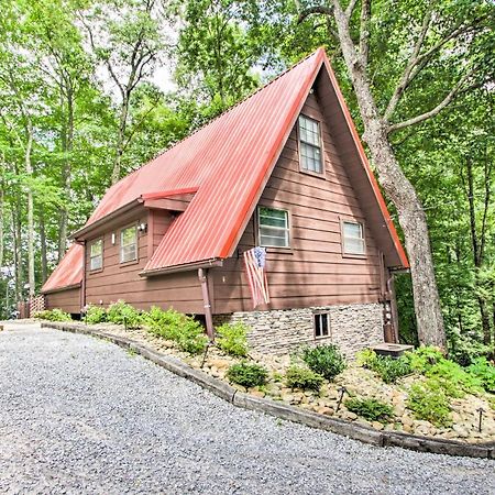 A-Frame Cabin With Hot Tub Less Than 1 Mi To Ober Gatlinburg Villa Luaran gambar