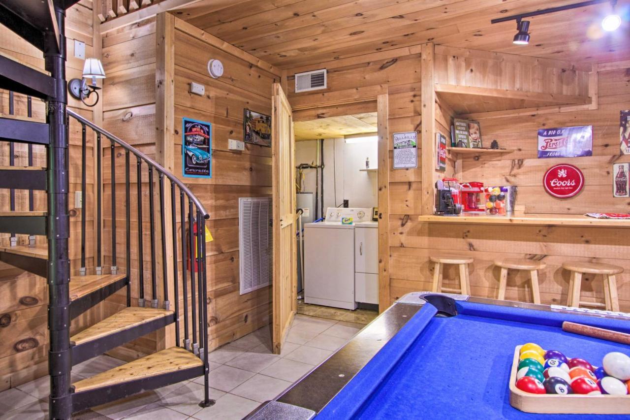 A-Frame Cabin With Hot Tub Less Than 1 Mi To Ober Gatlinburg Villa Luaran gambar
